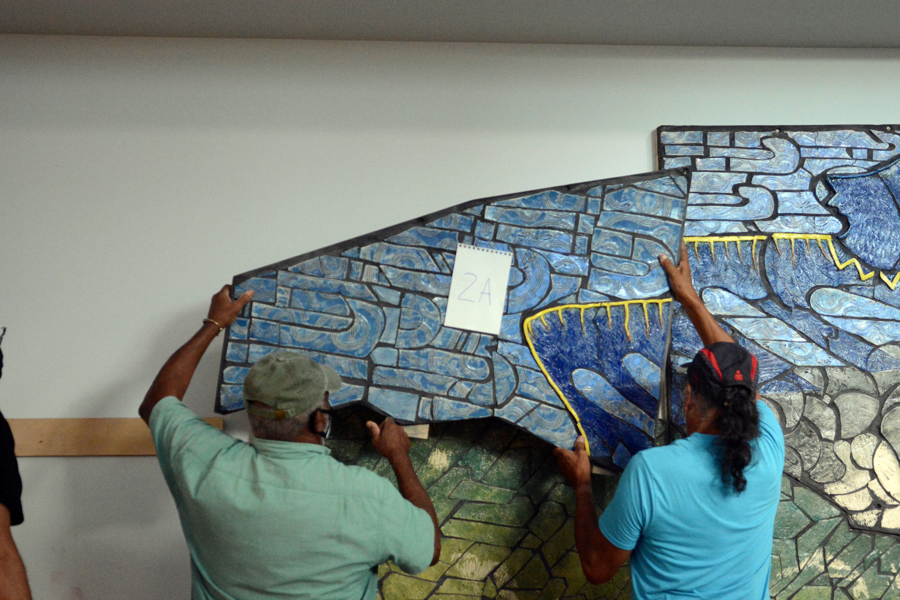 Little Eagle Arts Foundation mural for Baraboo middle school